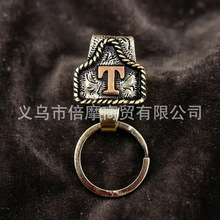 �羳��ƷHandmade CowTag Belt Key Holder ţ��26��ĸƤ��Կ�׿�