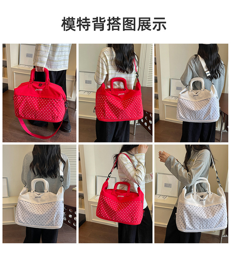Große erweiterbare Reisetasche für Damen, Wickeltasche