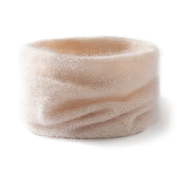 Brushed 100% Cashmere Skin-Friendly Soft and Waxy Warm Knitted Cashmere Neck Scarf for Women in Stock