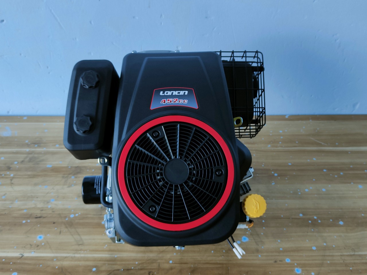 Longxin LC1P92F-1 Vertical Axis Gasoline Engine 452cc16 Horsepower Line Removal Machine Remote Control Lawn Machine