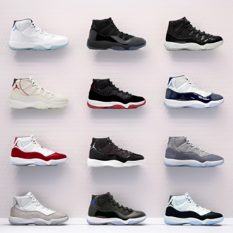 Putian Aj11 Concord Classic Black and White Running Shoes, Full Star Pattern, Big Devil Bugs Bunny High-Top Basketball Shoes, Sports Shoes Putian Aj11 Concord Classic Black and White Running Shoes, Full Star Pattern, Big Devil Bugs Bunny High-Top Basketball Shoes, Sports Shoes