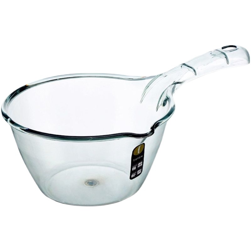 Special Water Scoop for Rafting, Thickened Plastic Water Ladle, Bath Water Scoop, Long-Handled Creative Water Ladle for Washing Hair