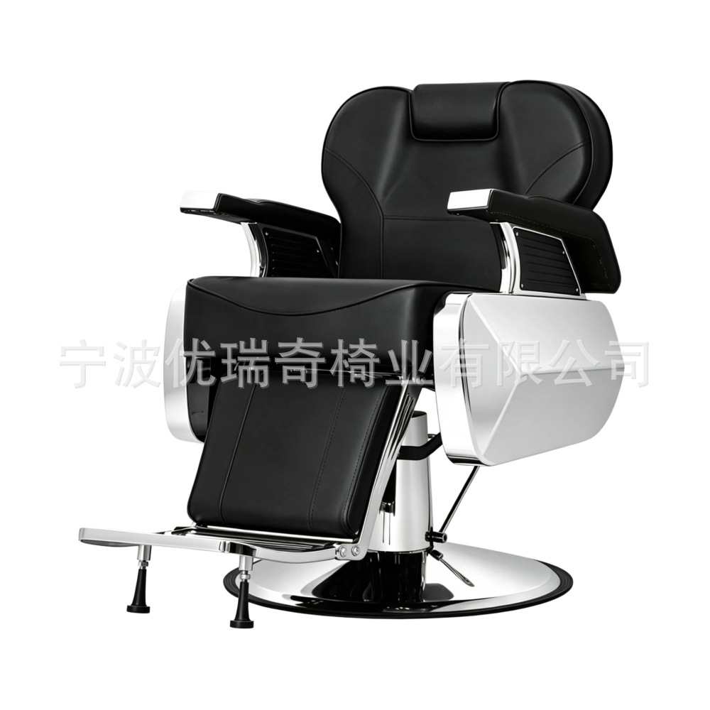 Silla de barbero de oro hidráulica silla de barbero de hombre silla de elevación silla de corte de pelo silla de corte de pelo silla de belleza silla de fábrica