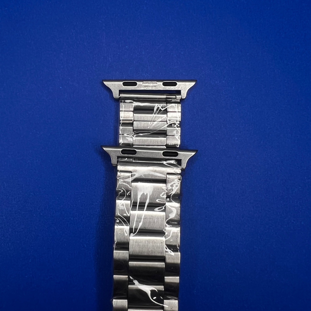 Tres pulseras de acero de plata en stock 49MM adecuadas para la capacidad de producción diaria de 300,000 yuanes de huaqiangbei S9U9