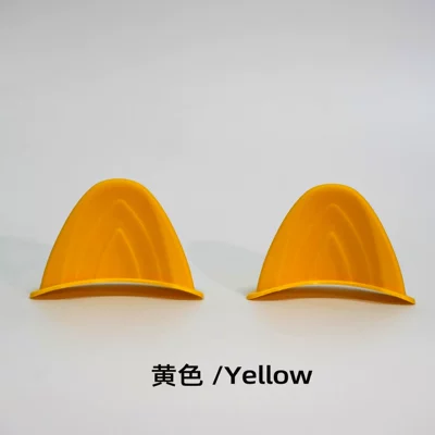 Scooter Motorcycle Helmet Decorations: Motosiklet dəbilqələri - price-for-1-pair-send-strong-adhesive-film-yellow
