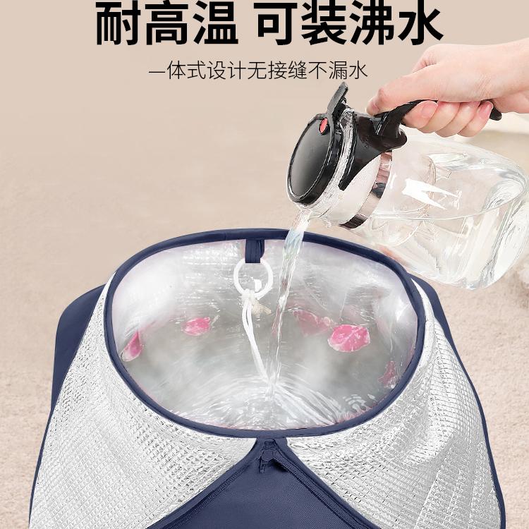 접이식 발 버킷 가정용 발 버킷 여행 휴대용 열 절연 발 버킷 발 버킷 기숙사 발 버킷 도매