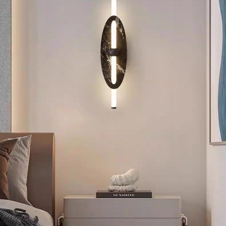 Modern Minimalist Bedroom Bedside Lamp Living Room Sofa Background Wall Hanging Decoration Hotel Room Lamps