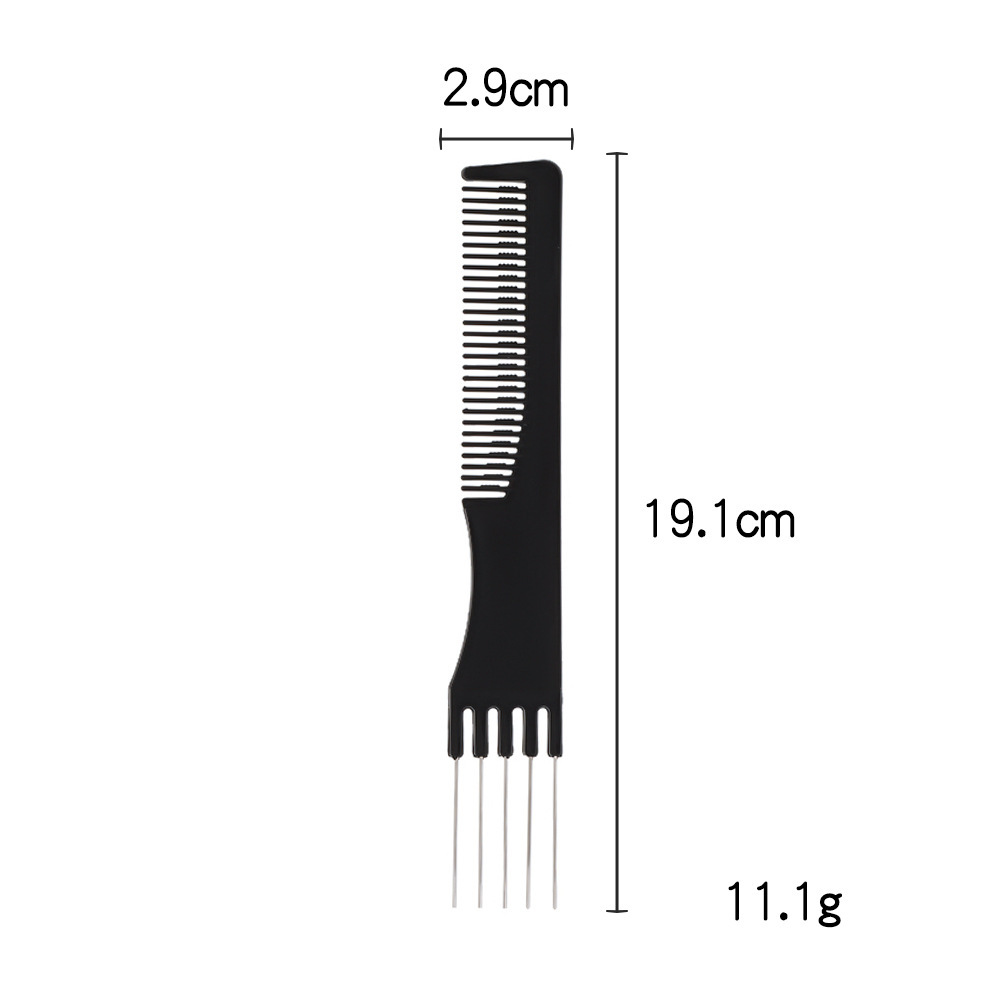 Pein de peluquería transfronterizo múltiples pein de peluquería especial pein de punta y cola doble propósito pein de aceite puede imprimir LOGO fijo de color