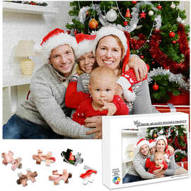 跨境Custom Puzzles from Photos自制照片拼图个性化图片拼图礼物