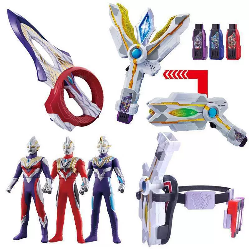 Виктор, Ultraman Tiga трансформер, кольцо, кукла, игрушка