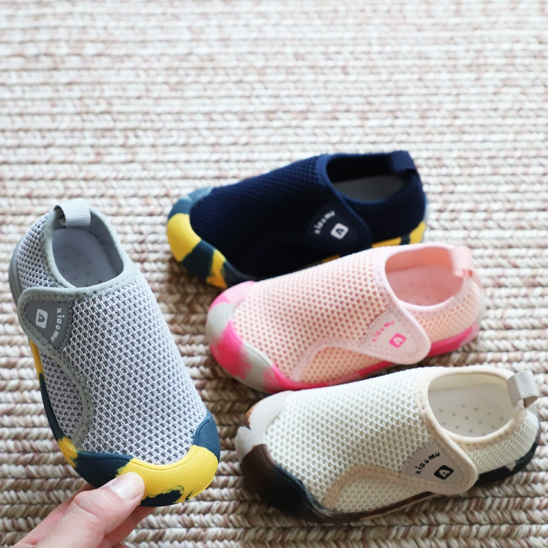 Детская спортивная обувь для мальчиков 2025 новая детская обувь весна и осень детская обувь для девочек маленькая белая обувь