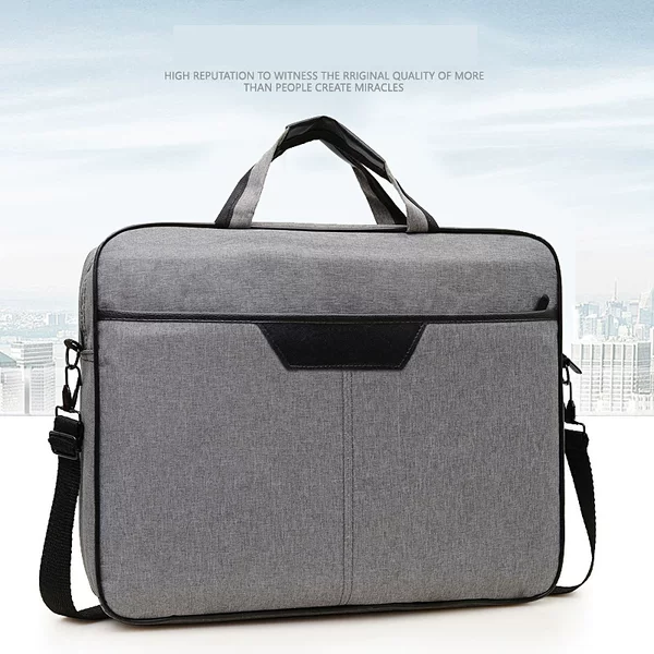 Portable Shoulder Crossbody Notebook Tablet Bag Oxford Cloth Document Conference Document Business Information Computer Bag