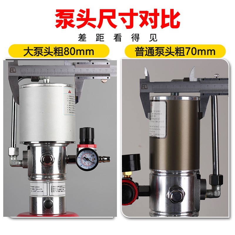 气动黄油枪高压注油器打挖机神器专用小型加注泵抢汽全自动黄油机