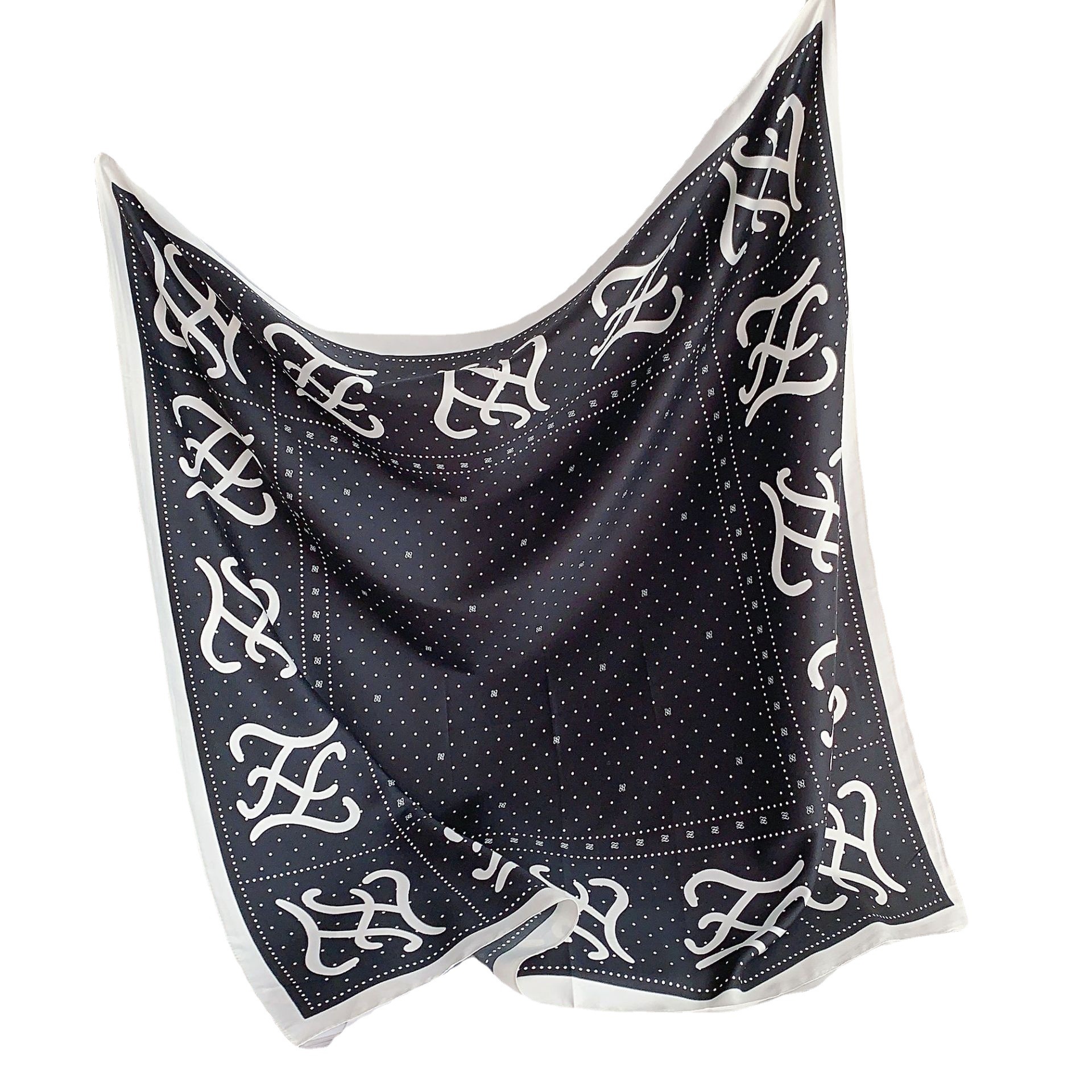 Siya nuevo estilo Chanel bufanda de moda elegante de las mujeres de alto grado 90 bufanda cuadrada bufanda profesional con camisa