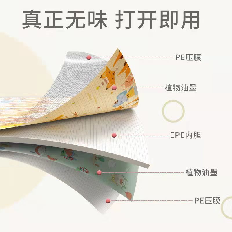 Baby Crawling Mat Baby Crawling Floor Mat Foldable Bedroom Thickened Children's Crawling Mat Foam Floor Mat
