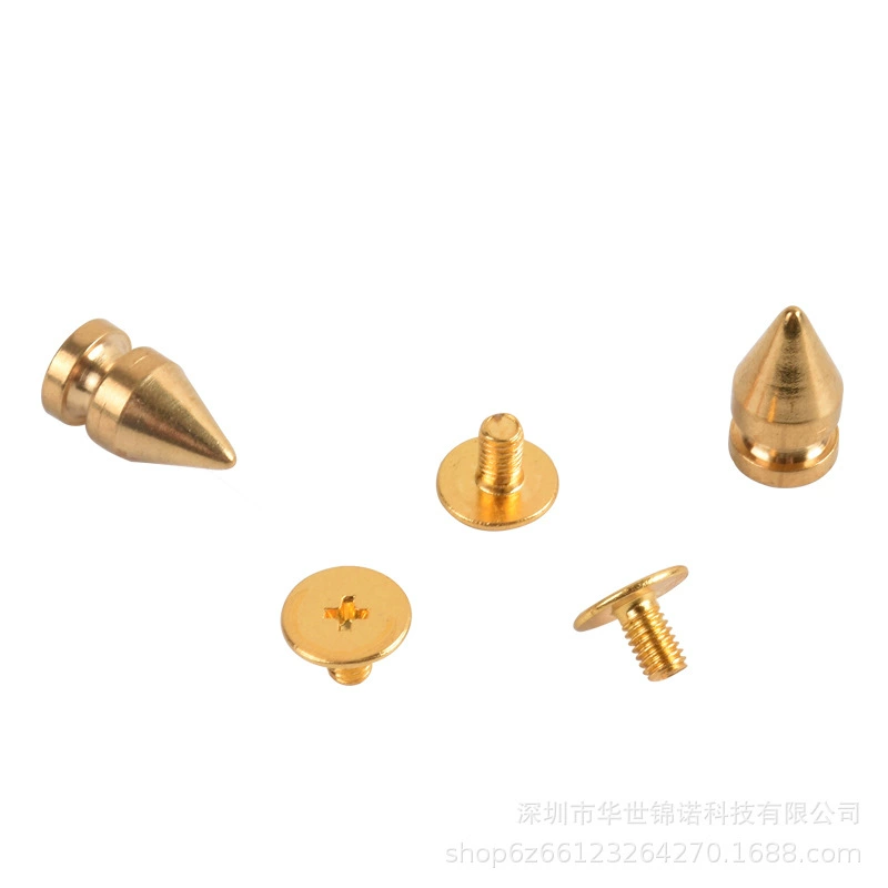 [优惠直销锌合金朋克钉和尚头 箱包皮具五金配件螺丝DIY手工批发价]