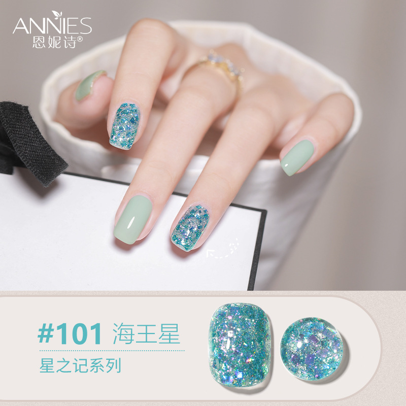Enni Shixing nota 112 color traje grande Esmalte de Uñas pegamento 2023 Otoño e Invierno Nueva Planta de uñas fototerapia pegamento lote