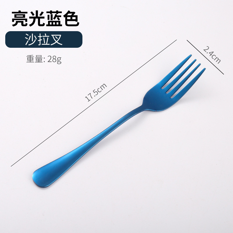 アマゾンクロスボーダー1010ステンレス食器セットチタンメッキマット黒洋食ステーキナイフフォークスプーン5セット|undefined