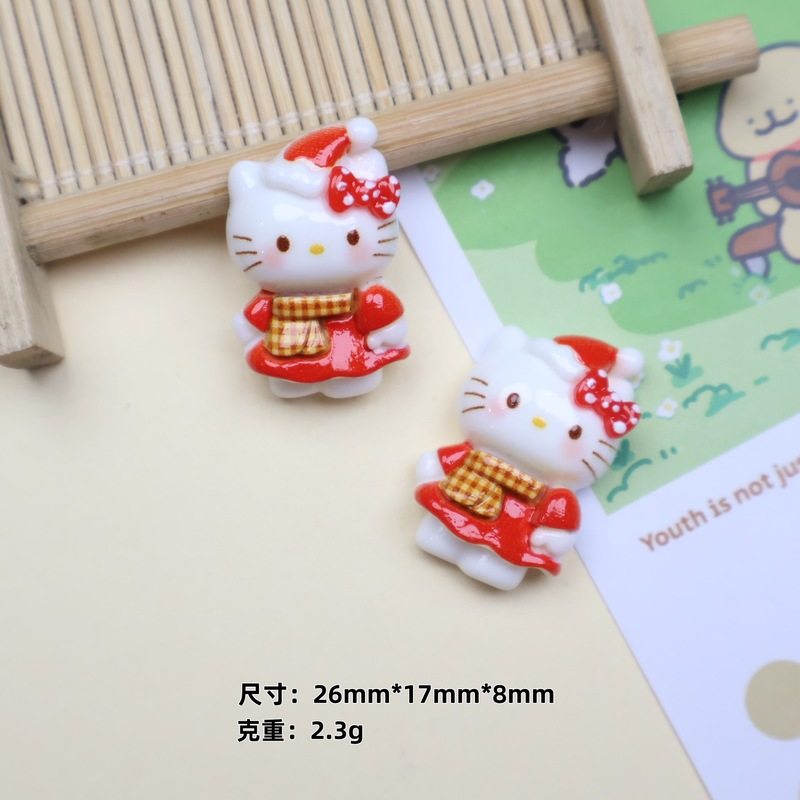 卡通圣诞KT树脂配件手工diy奶油胶手机壳发夹鞋扣钥匙扣饰品配饰|undefined