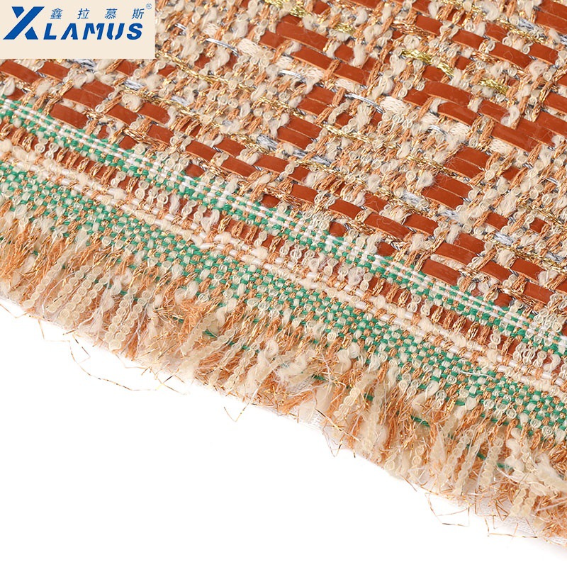 High-End Chanel-Style Leather Fabric with Special Craftsmanship for Handmade Weaving, New Ultra-Fine Leather for Car Interiors and Bags