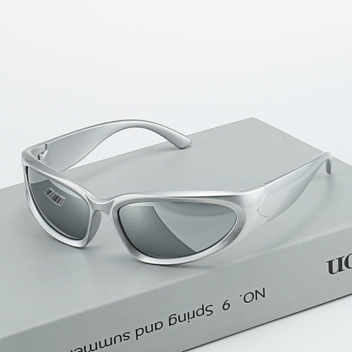  new fashion future TV technology sense sunglasses women's labor protection cycling sports glasses cross-border hot girl sunglasses