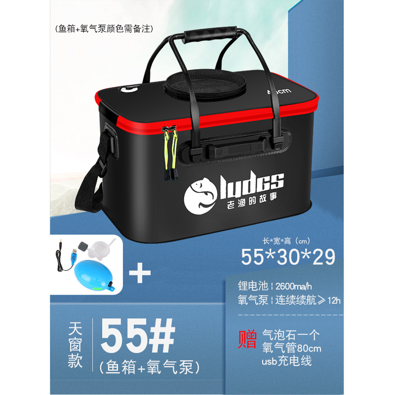 채광창 모델 55 블랙 + 산소 펌프