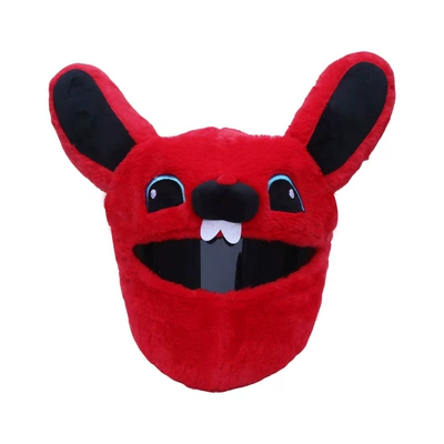 Motosiklet dəbilqələri cover, outdoor cycling and - rabbit-red-helmet-not-included