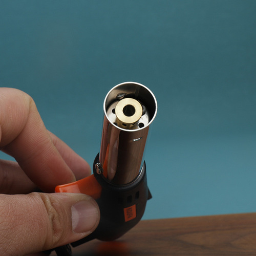 Multifunctional flintlock portable lighter canister gas spray gun outdoor barbecue igniter baking cooking torch head