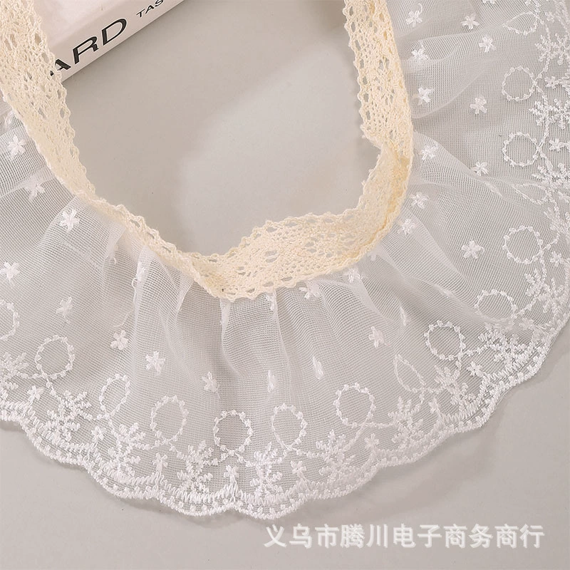 Ins Корейские двойные вышивки кружева кружева diy домашний текстиль одежда обувь рукава аксессуары аксессуары фабрики оптом