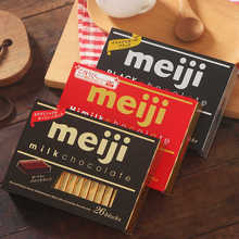 日本进口零食Meiji明治钢琴牛奶巧克力黑巧可可夹心抹茶草莓糖果