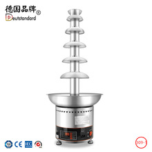 巧克力喷泉机六层巧克力喷泉机巧克力融化塔加热巧克力瀑布机淋酱