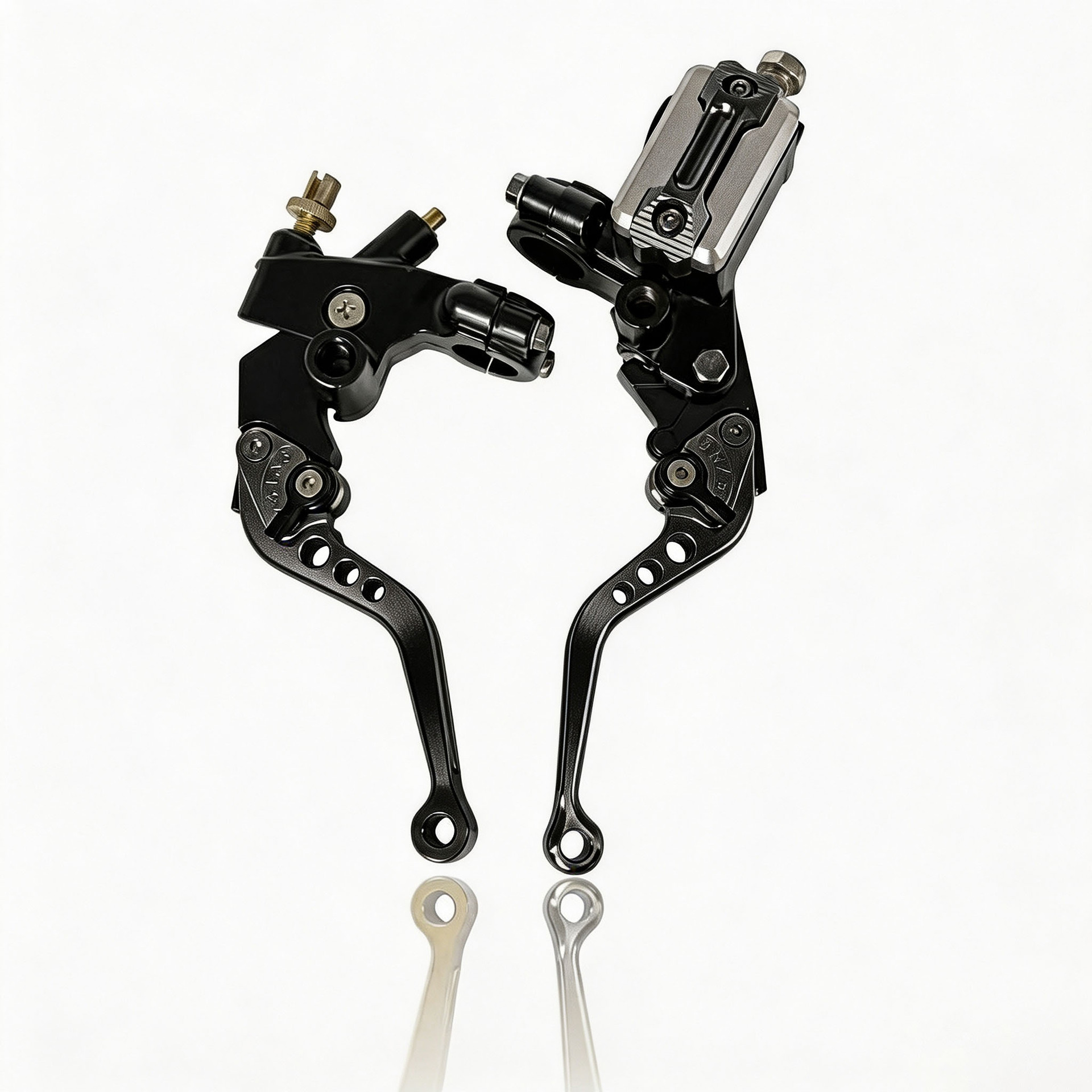 Motorcycle Direct Push Brake Master Cylinder Hj125T-6 Left Brake Assembly 22mm Hydraulic Disc Brake Universal Modification Parts