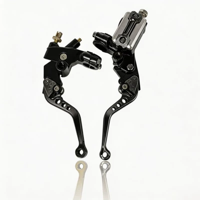 Motorcycle Direct Push Brake Master Cylinder Hj125T-6 Left Brake Assembly 22mm Hydraulic Disc Brake Universal Modification Parts (Motosiklet ləvazimatları və aksesuarları) - black