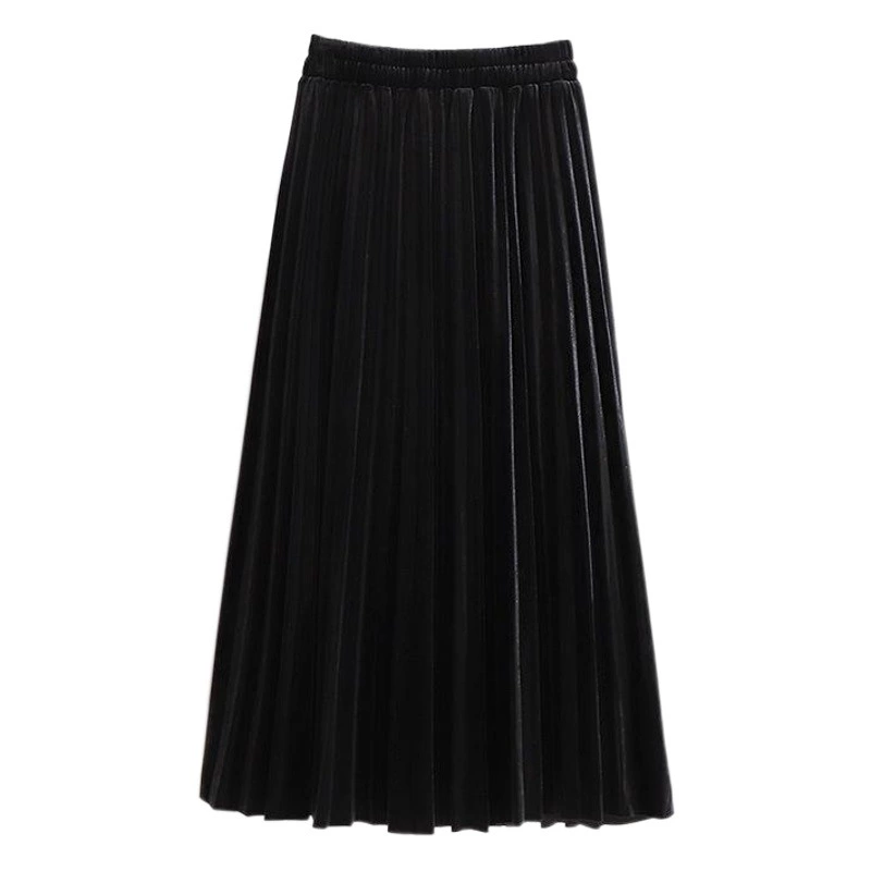 Стратегия деформации большой размер женская толстая mm2024 осенняя новая 200 фунтов толстая сестра юбка бюст слово юбка плиссированная юбка
