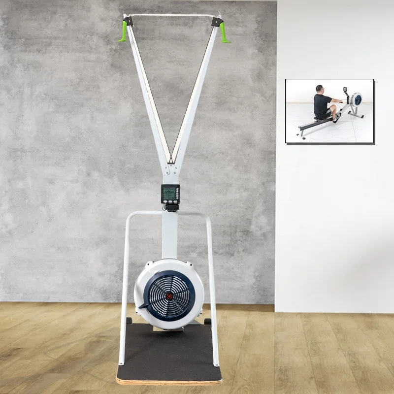 Esquí de resistencia al viento personalizado comercial entrenamiento aeróbico equipo de fitness máquina de remo de aire máquina de remo