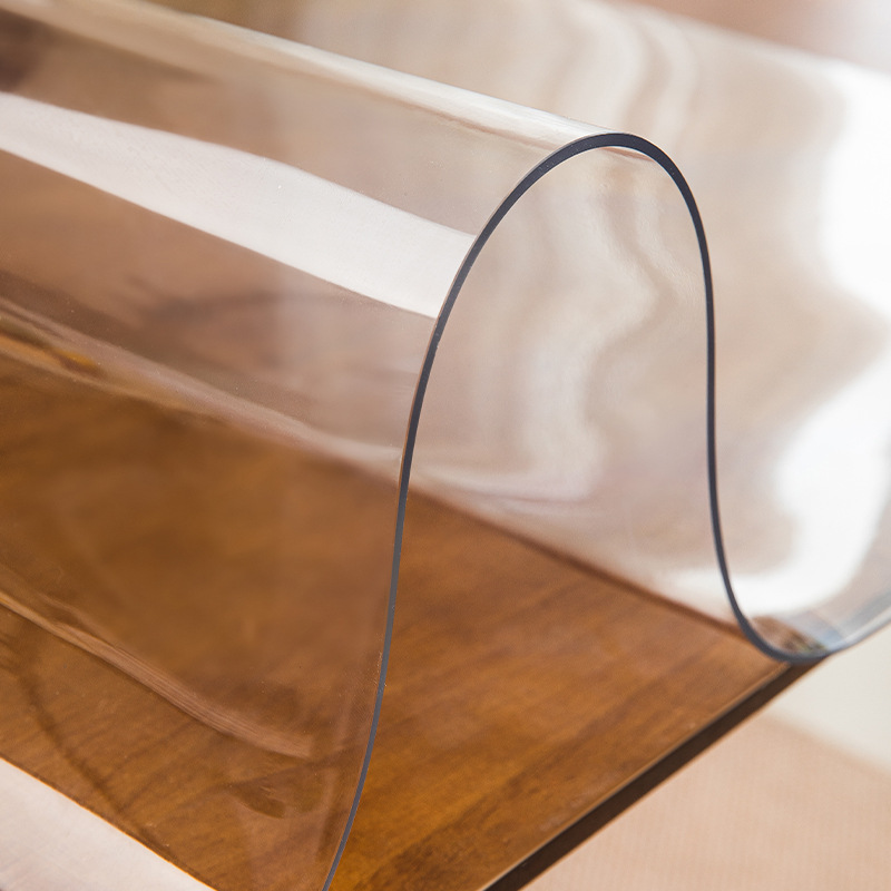 Mantel Individual Transparente de PVC, Anti-aceite, Resistente al Calor, Impermeable, Antideslizante, para Mesa de Comedor, Temporada de Regreso a Clases