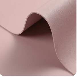 现货1.6mm仿棉绒羊纹人造革 纳帕纹pvc皮革面料 手袋皮带桌垫革