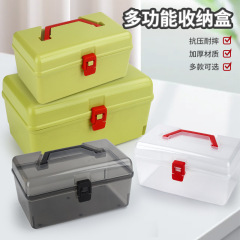 多機能収納ボックス美術ツールボックス学生収納ネイル家庭用金物大型携帯式収納画箱