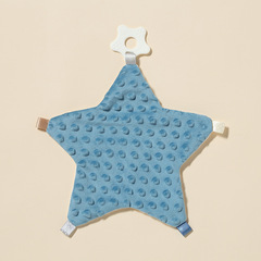 Doudou comfort napkin, baby can chew teether, baby doll, sleeping artifact, hand puppet toy, five-star