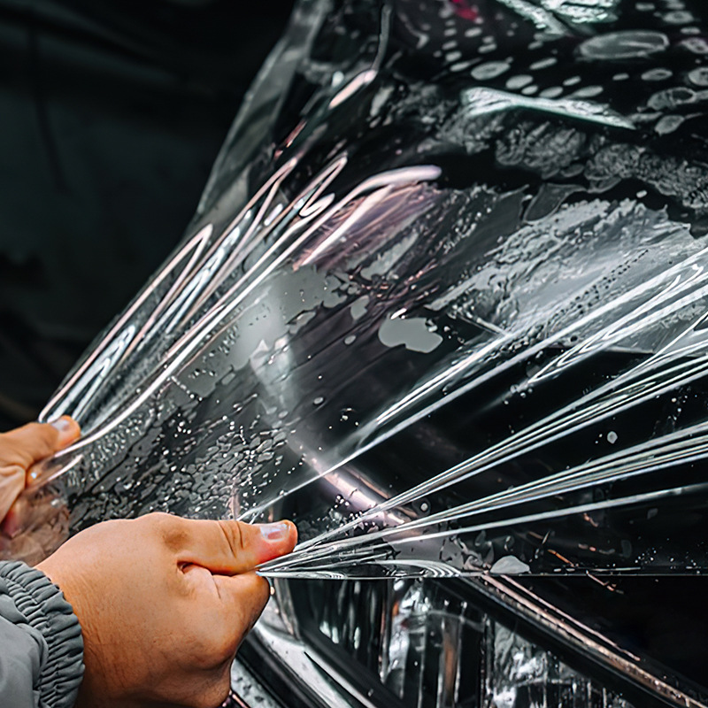 Car Tpu Paint Protective Film Self-Repair Anti-Scratch and Brightening Full Car Film Manufacturer Wholesale Resistant to Yellowing and Transparent