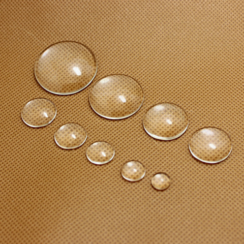 1Pc 8-58mm Time Gemstone Patch Time Souvenir Gemstone Patch Round Transparent Glass Patch White Embryo