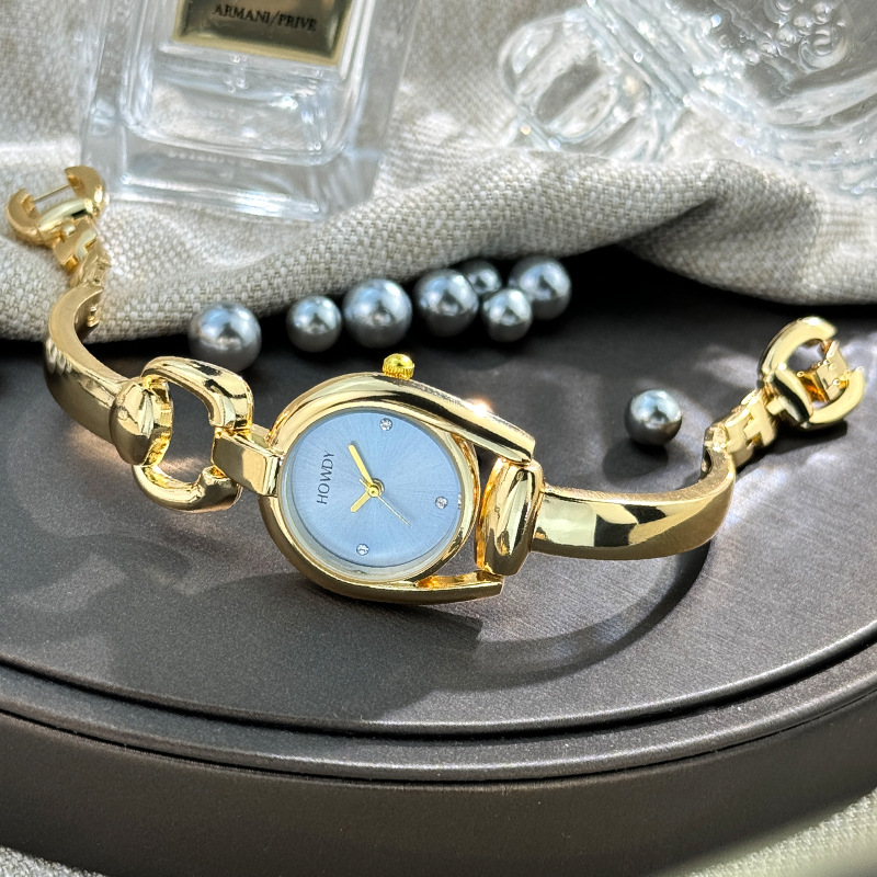 Pointer Display Type Single Folding Buckle Buckle Style Vintage Style Classic Style Round Single Folding Buckle Quartz Watch Women's Watches