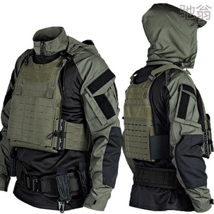 aF2新式强袭战术蛙服套装户外男迷彩战斗服夏季教官服特种作战训-阿里巴巴