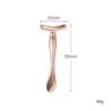 Rose gold large T-shaped (X0003)