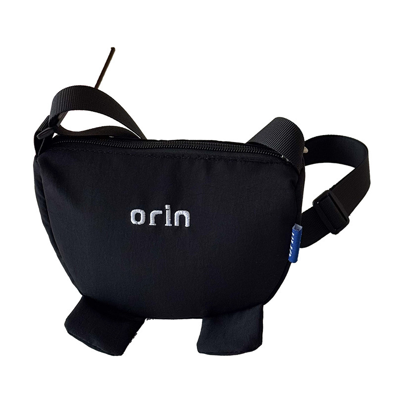 Nuevo bolso de cambio de dopamina bebé adorable orejas bordadas letras niños niñas y niños viajan mochila coreana