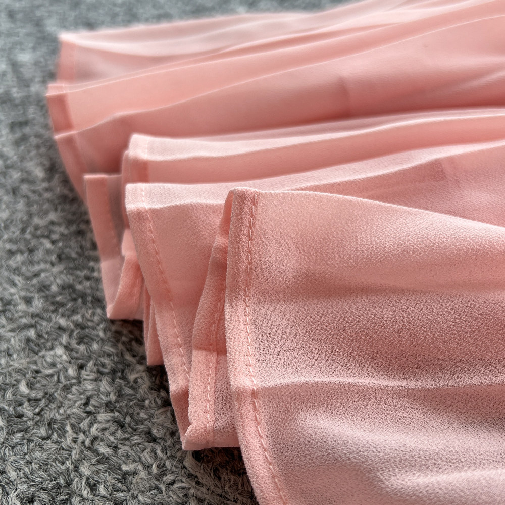 Inspired Women's Pink Two Piece Set Summer Short Sleeve High Waisted Pleated Skirt Sophisticated And Elegant_ecoleips.com