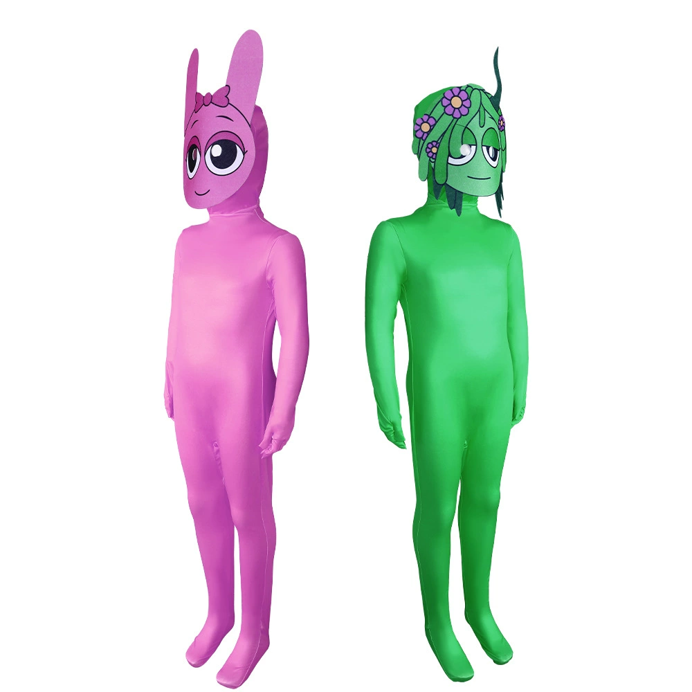 Колготки Mango Sprunki Incredibex Rhythm Box Cosplay - уникальный игровой периферийный костюм для косплея