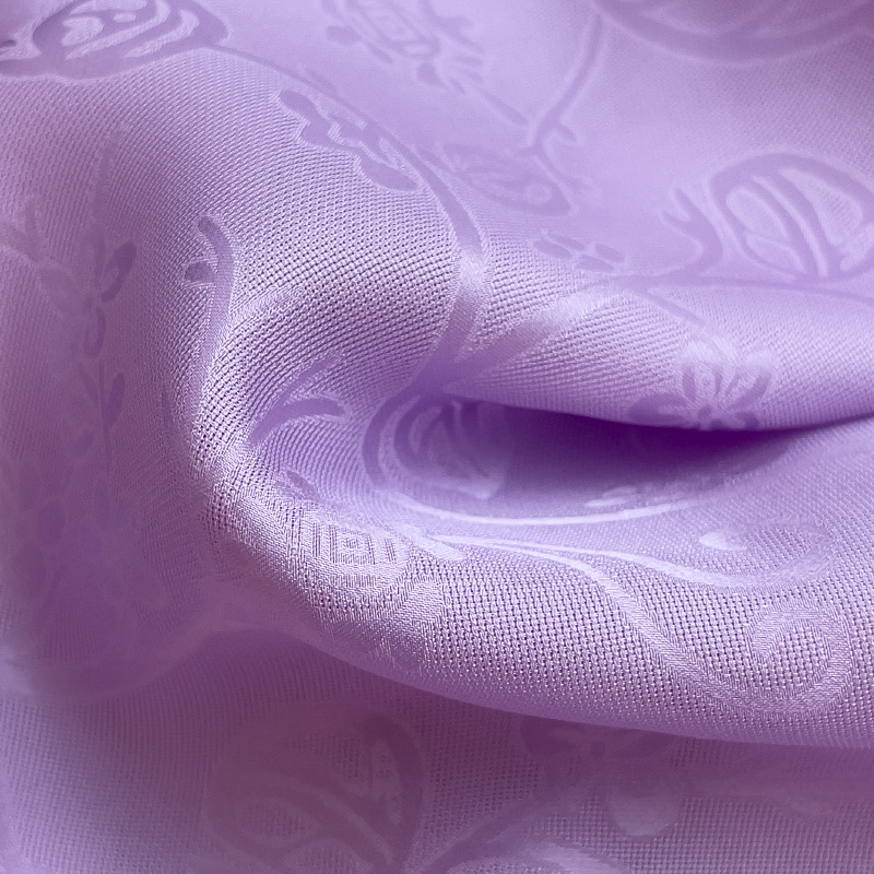Jacquard de seda real 2024 nuevos productos 19 mm 114 puertas cheongsam camisa de ropa de cama falda