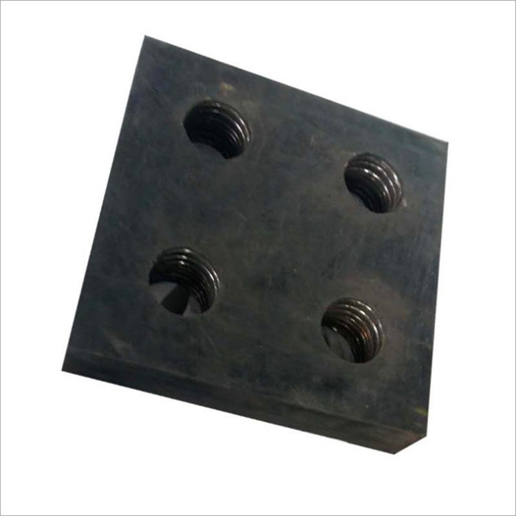 打孔橡胶垫块 桥梁橡胶挡块 桥梁橡胶配件 橡胶缓冲垫块 能开专票