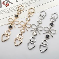蝴蝶结配件改造包包延长链包链加长链替换单肩麻将包链条通用包包